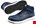 Puma werkschoenen Frontcourt S3L hoog blauw/zwart maat 47