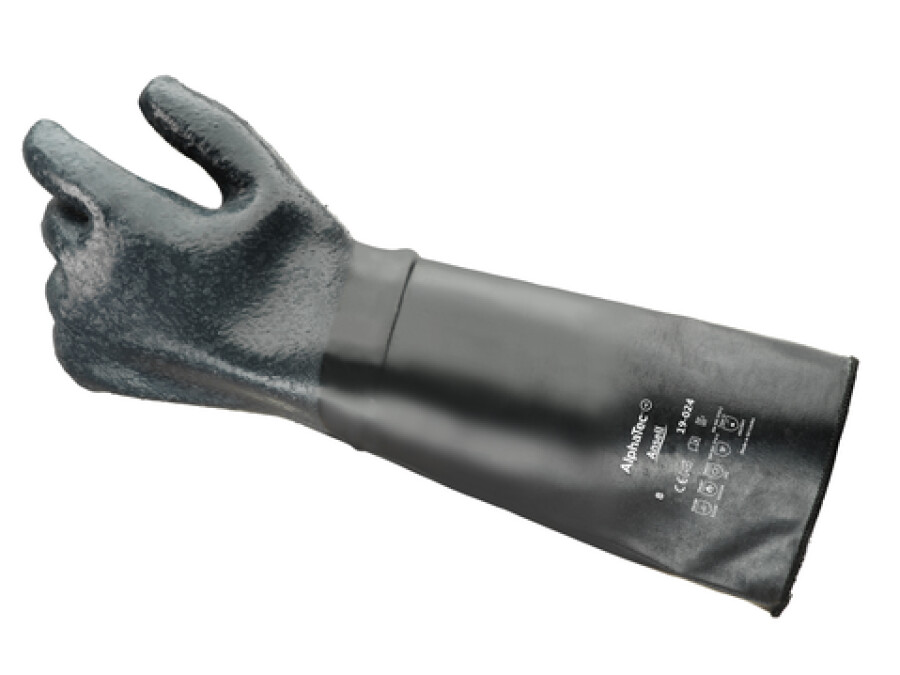 Ansell AlphaTecÂ®handschoen zwart mt 8 bestand tegen extreme temperaturen