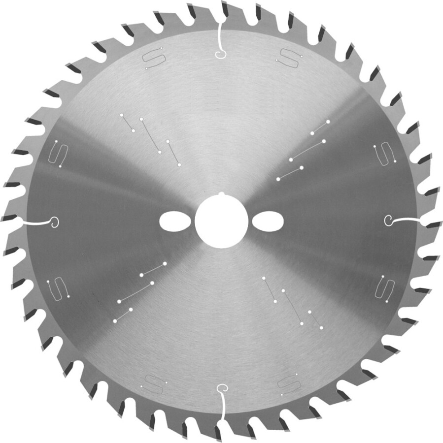 Ivana cirkelzaagblad 24tands - Z=24FWS hout - 165x1.8/1.2x20mm - wisseltand(WS)