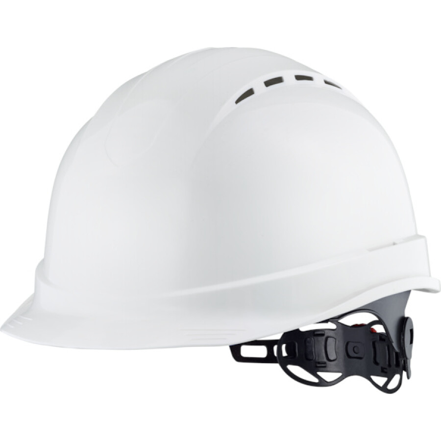 Opsial Headsafe veiligheidshelm met draaiknop wit