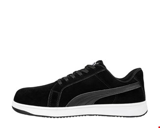 Puma werkschoenen - Iconic Suede zwart - S1P - laag