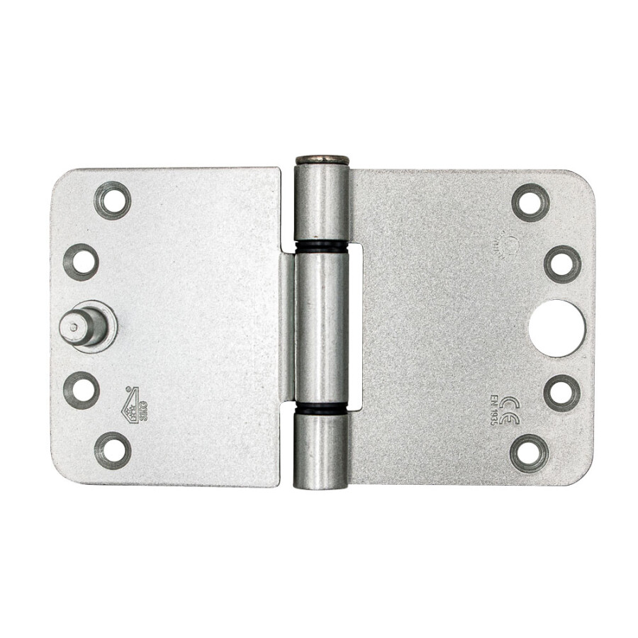 BSW glijlagerscharnier - 818 Allround - SKG*** - afgerond - 89x152x3 mm - gegalvaniseerd