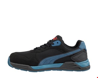 Puma werkschoenen Frontside S1P laag zwart/blauw maat 40