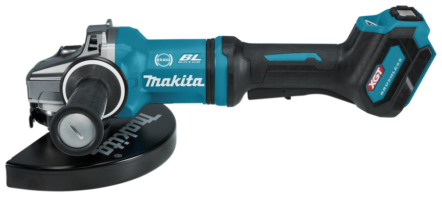 Makita haakse accu slijpmachine - GA038GZ04 - 40V Max - 230mm - excl. accu en lader - met veiligheidsschakelaar - in doos