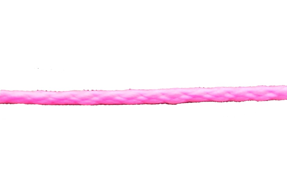 Ivana gevlochten metseldraad - fluor roze - dikte 1,1 mm - 50 m - 50854