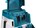 Makita accu stofzuiger - DVC156LZX1 - 2x18V - excl. accu en lader - met stofafzuigset - in doos