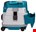 Makita accu stofzuiger - DVC866LZX1 - 2x18V - excl. accu en lader - met stofafzuigset - in doos