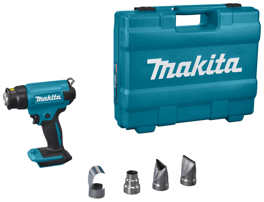 Makita accu heteluchtpistool - DHG180ZK- 18V - excl. accu en lader in koffer