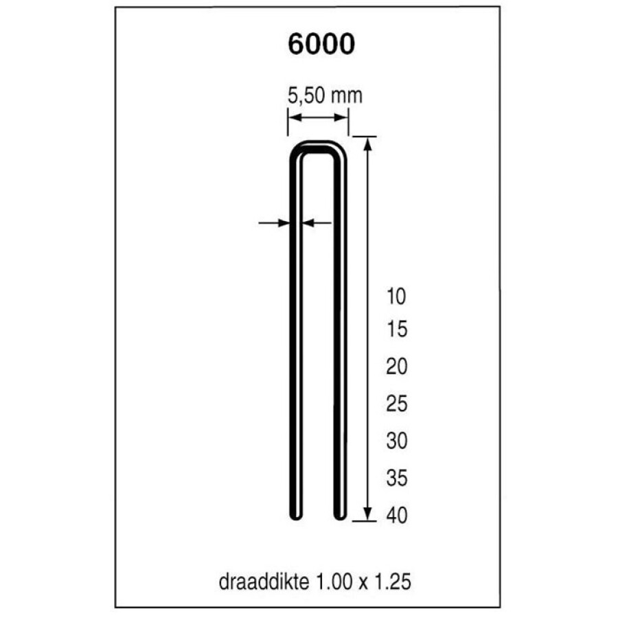 Dutack nieten 6000 serie 15 mm [5.000] Cnk