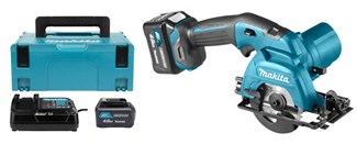 Makita HS301DSMJ accu cirkelzaag 12V Max - 85 mm - 2x4.0 Ah accu en lader - in Mbox