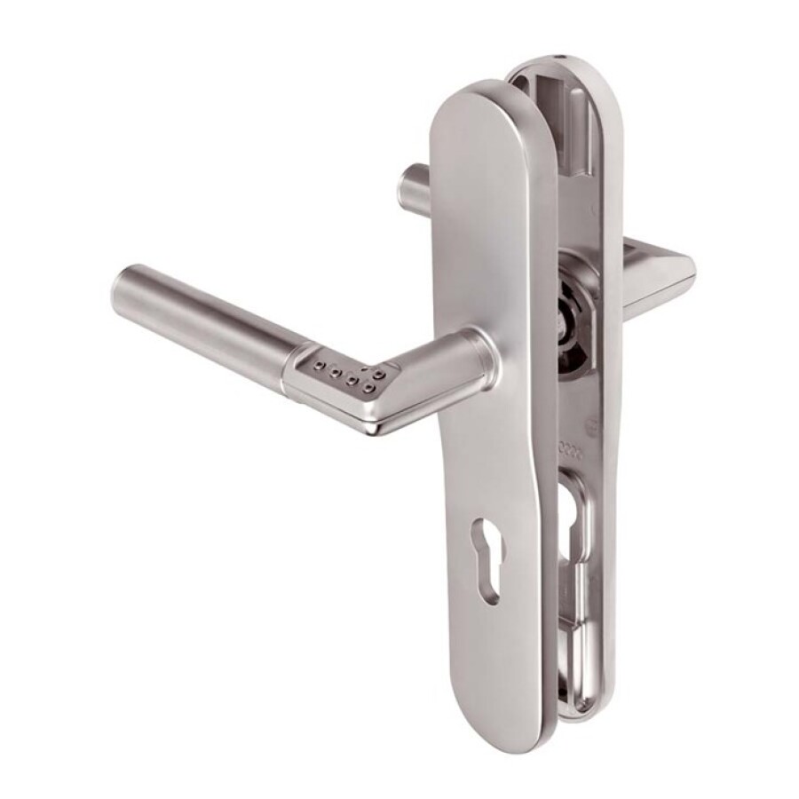 Assa Abloy codekruk op schild - 8832-8lk1 - RVS - draairichting 2/3 - linkshandig - PC 72