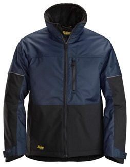 Snickers Workwear winterjas - 1148 - donkerblauw / zwart - S