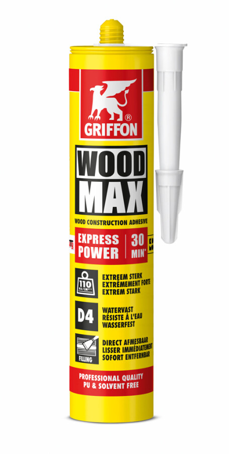 Griffon houtconstructielijm - Wood Max Express Power - 380 gram - 6313648
