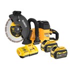 DeWALT DCS691X2-QW 54V XR FLEXVOLT doorslijpmachine 230mm incl. 2x 9.0Ah accu's en lader