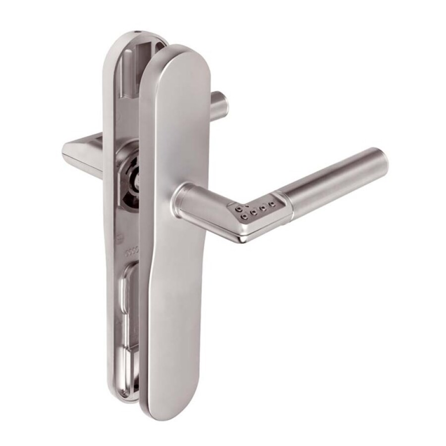 Assa Abloy Codekruk op schild - 8830-8rk1 - RVS - draairichting 1/4 - rechtshandig