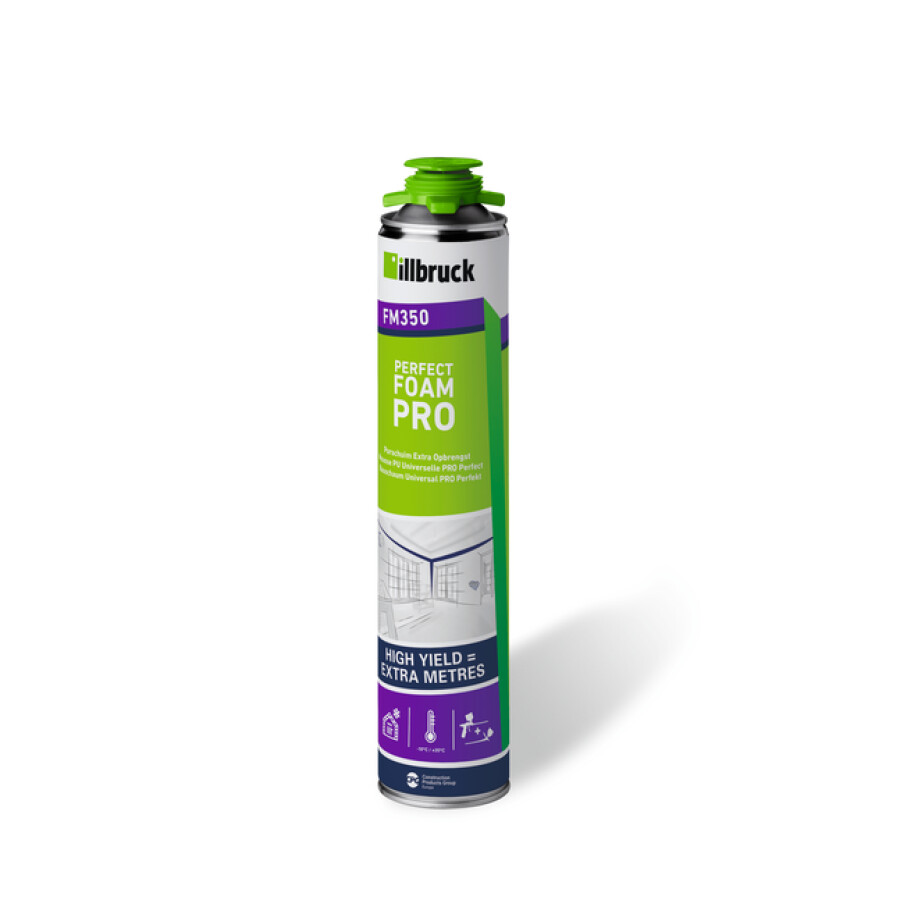 illbruck FM350 PERFECT FOAM PRO purschuim - 880 ml - lichtgroen