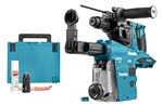 Makita DHR283ZWJU  accu combihamer SDS-Plus 2x18V - AWS zender - excl. accu en lader in Mbox met stofafzuigunit